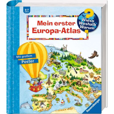 Wieso? Weshalb? Warum?: Mein erster Europa-Atlas