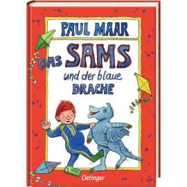 Das Sams 10. Das Sams und der blaue Drache. Ein lustiges Kinderbuch von Erfolgsautor Paul Maar. Für Kinder ab 7 Jahren