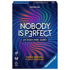 Ravensburger 26846 - Nobody is perfect Extra Edition - Kommunikatives Kartenspiel für die ganze Familie, Spiel für Erw