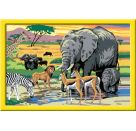 Ravensburger CreArt 28766 - Tiere in Afrika - Malen nach Zahlen wilde Tiere für Kinder ab 9 Jahre