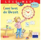 LESEMAUS 190: Conni lernt die Uhrzeit