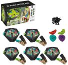 Schildkröt Funsports - SLACKERS TREE CLIMBERS, Klettergriffe, 5-teiliges Set