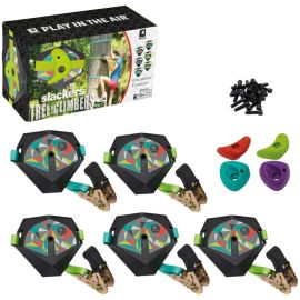 Schildkröt Funsports - SLACKERS TREE CLIMBERS, Klettergriffe, 5-teiliges Set
