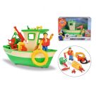 Sam Charlies Fischerboot mit Figur