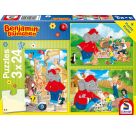 Schmidt Spiele Puzzle Im Zoo, 3x24T