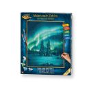 Malen nach Zahlen - Polarlichter