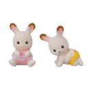 Sylvanian Families 5432 Schokoladenhasen Zwillinge mit Kinderwagen