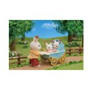 Sylvanian Families 5432 Schokoladenhasen Zwillinge mit Kinderwagen