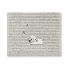 Sterntaler Kinderhandtuch Stanley grau