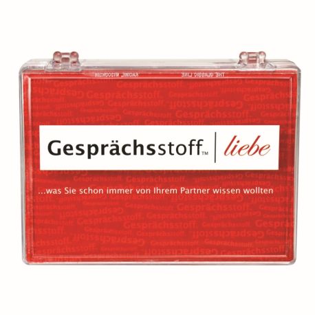 Gesprächsstoff Liebe