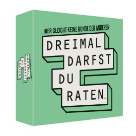 Dreimal darfst du raten - Hier gleicht keine Runde der Anderen