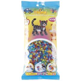 Hama® Bügelperlen Perlenbeutel 6000 Stck. Glitt.
