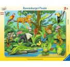 Ravensburger 5140 Puzzle Tiere im Regenwald 8-17 Teile