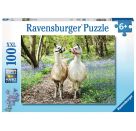Ravensburger Kinderpuzzle - 12941 Flauschige Freundschaft - Lama-Puzzle für Kinder ab 6 Jahren, mit 100 Teilen im XXL-