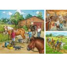 Ravensburger 9237 Puzzle Mein Reiterhof 3 X 49 Teile