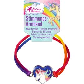 Stimmungsarmband Einhorn-Paradies, sortiert (1 Stück) (one size)