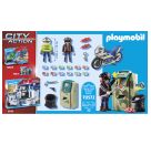 Playmobil 70572 Polizei-Motorrad: Verfolgung des Geldräubers