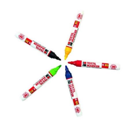 Marabu KiDS TEXTILMARKER, 5er-Sortierung