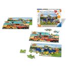 Ravensburger 00046 tiptoi® Puzzle für kleine Entdecker: Feuerwehrmann Sam