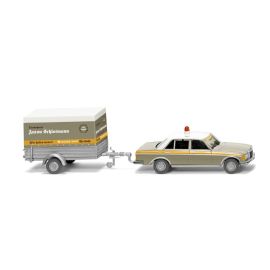 MB 240 D mit Anhänger Transporte Schlotmann