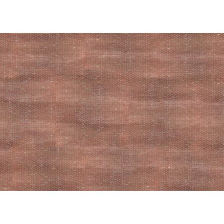 Dekoplatte Ziegelwand H0
