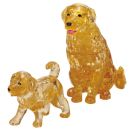 Crystal Puzzle - Golden Retrieverpaar
