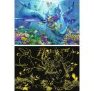 Ravensburger 13678 Puzzle Leuchtendes Unterwasserparadies 100 200 Teile XXL
