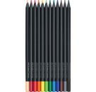 Faber-Castell Buntstifte Black Edition 12er Kartonetui