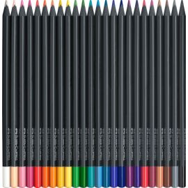 Faber-Castell Buntstifte Black Edition 24er Kartonetui
