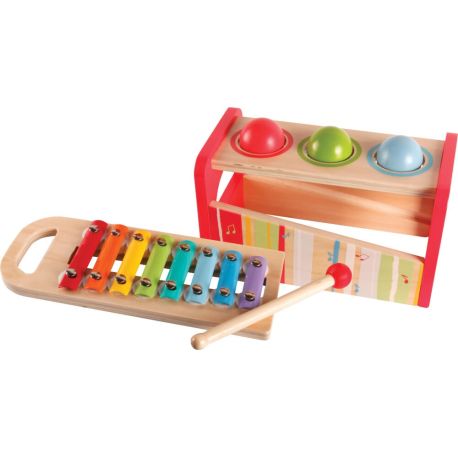SpielMaus Holz Musik- und Hammerspiel