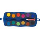 Faber-Castell Farbkasten Connector 12 Farben blau Faber-Castell