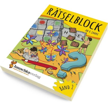 Rätselblock ab 6 Jahre, Band 2, sortiert
