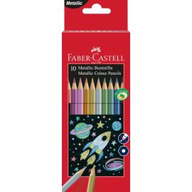Buntstift metallic 10er Kartonetui