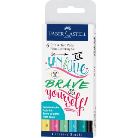 Tuschestift Pitt Artist Pen Lettering 6x