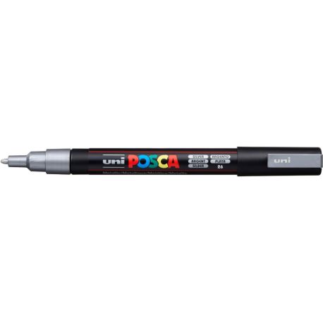 Marker UNI POSCA PC-3M silber