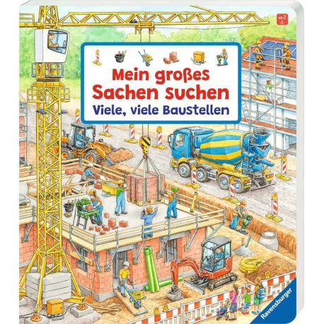 Mein großes Sachen suchen: Viele, viele Baustellen