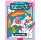 Mein dickes Malen-nach-Zahlen-Buch Einhörner, sortiert