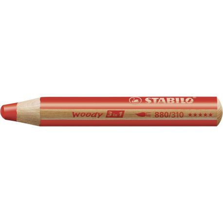 Aquarellpen Multi-talented pencil STABILO® woody 3 in 1Multitalent-Stift STABILO® woody 3 in 1