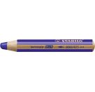 Multi-talented pencil STABILO® woody 3 in 1STABILO woody ultramarinblau wasservermalbar