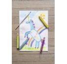 Multi-talented pencil STABILO® woody 3 in 1STABILO woody mittelblau wasservermalbar