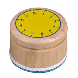 Stempel  Lern die Uhr  Bunte Geschenke