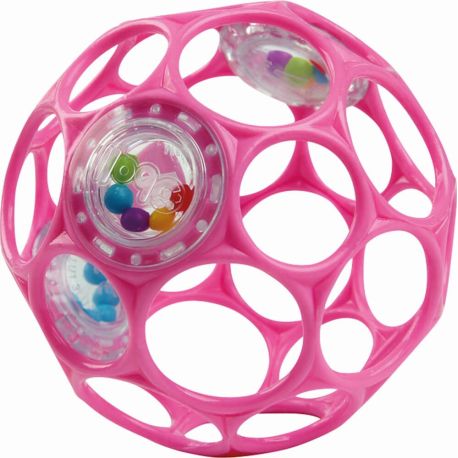 Oball Rattle - pink