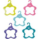 Zapf 831144 BABY born Kleiderbügel, 5er Pack 43 cm