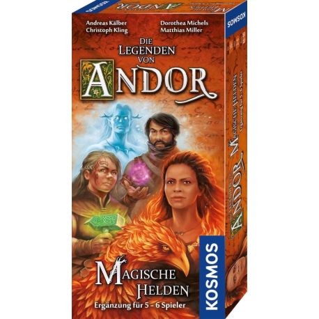 Andor Magische Helden Ergänzung 5 6 Spieler