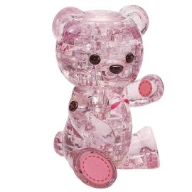 Crystal Puzzle - Bär Lily Rosa