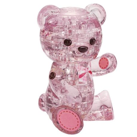 Crystal Puzzle - Bär Lily Rosa