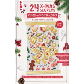 24 X-MAS SECRETS-Helfer Rubbel-Adventskalender