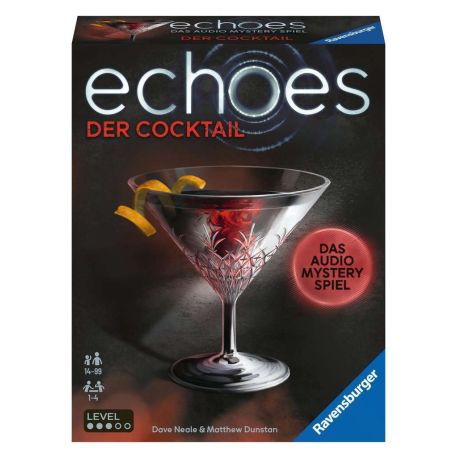 Ravensburger 20814 echoes Der Cocktail - Audio Mystery Spiel ab 14 Jahren, Erlebnis-Spiel