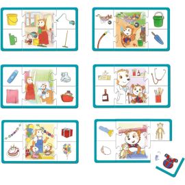 Schmidt Spiele 51442 Bring mich mit - Bobo Siebenschläfer, Was gehört wozu?