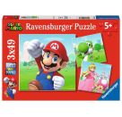 Ravensburger 5186 Puzzle Super Mario 3 X 49 Teile